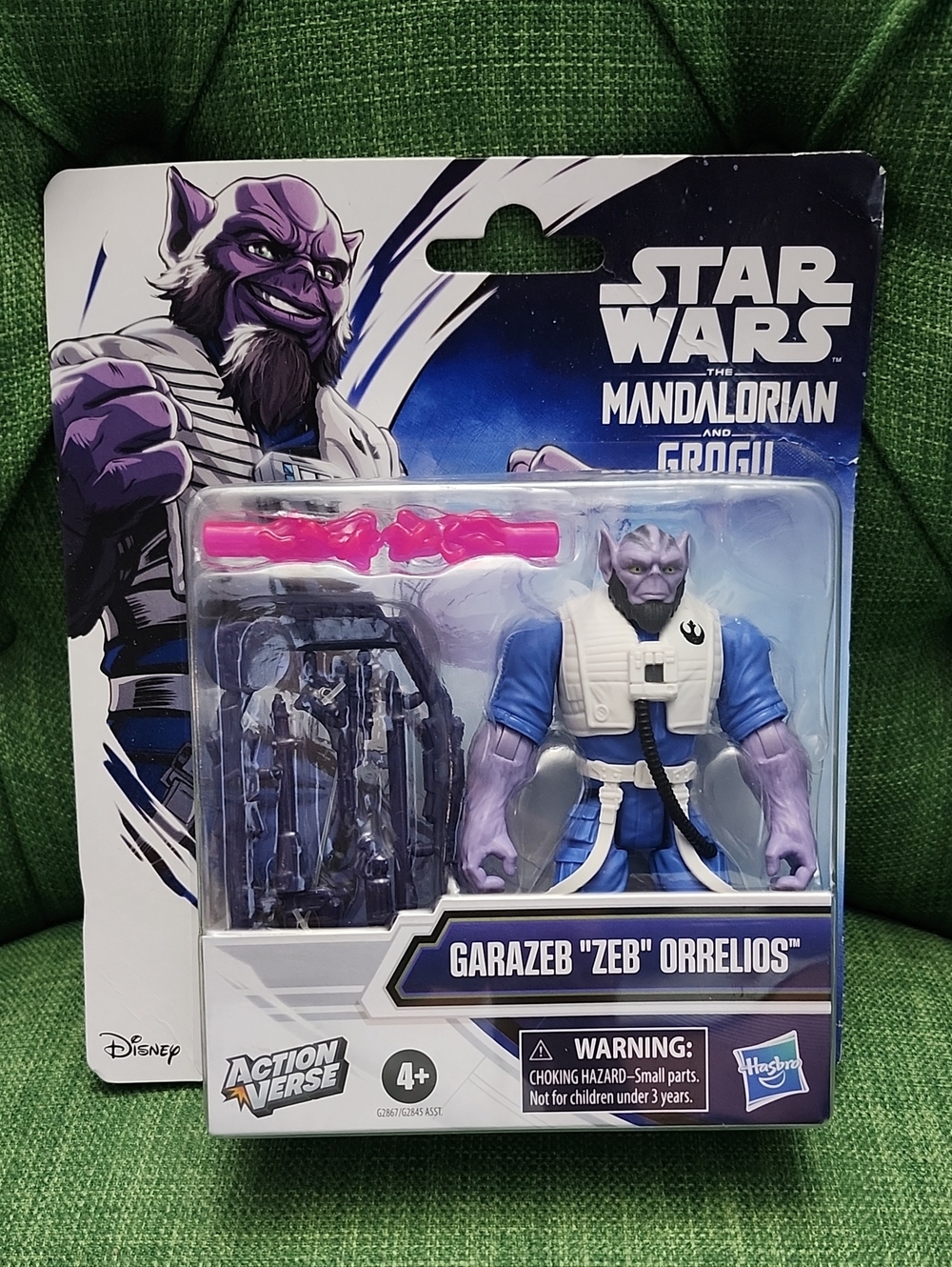 Star Wars The Mandalorian Garazeb "Zeb" Orrelios Action Figure - Purple/Blue